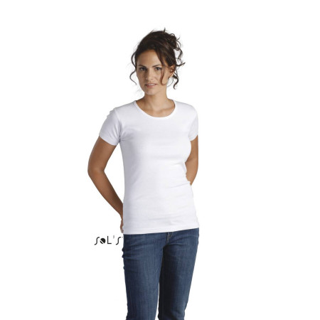 Футболка SOL'S Lady O (білий)