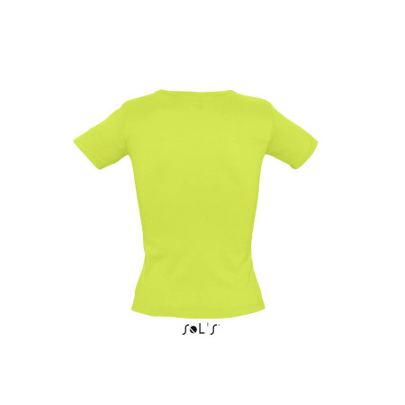 Футболка жіноча SOL'S Lady V (зелене яблуко) Футболка жіноча SOL'S Lady V (зелене яблуко)