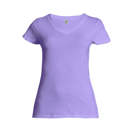 Футболка жіноча SOL'S Lady V (бузковий) Футболка жіноча SOL'S Lady V (бузковий)