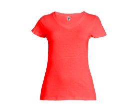 Футболка жіноча SOL'S Lady V (червоний)