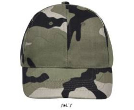 Кепка SOL'S Buffalo (камуфляж зелений)