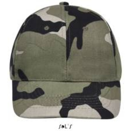 Кепка SOL'S Buffalo (камуфляж зелений)