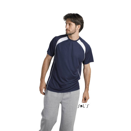 Футболка спортивна SOL'S Match (кобальт)