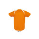 Футболка спортивна SOL'S Match (помаранчевий)