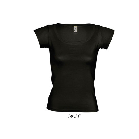 Футболка SOL'S Melrose (насичений чорний)