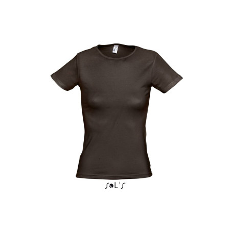 Футболка SOL'S Miami (шоколадний)