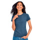 Футболка жіноча SOL'S Mixed (темно-синій меланж)
