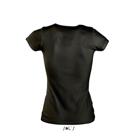 Футболка SOL'S Moody (насичений чорний)