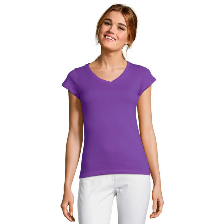 Футболка SOL'S Moon (темно-фіолетовий)