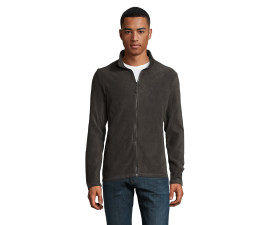 Куртка флісова чоловіча SOL'S Norman (вугільно-сірий)