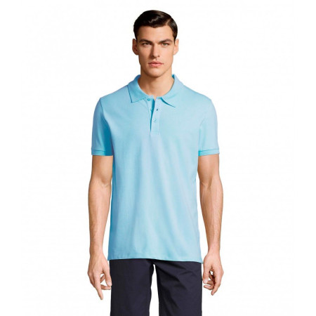 Футболка поло чоловіча SOL'S Phoenix (небесно-блакитний)
