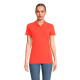 Футболка поло жіноча SOL'S Phoenix (гібіскусовий)