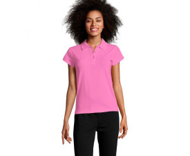 Футболка поло жіноча SOL'S Prescott (рожева орхідея)