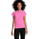 Футболка поло жіноча SOL'S Prescott (рожева орхідея)