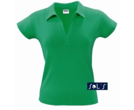 Футболка поло SOL'S Pretty (насичений зелений)