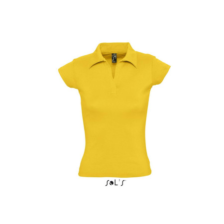 Футболка поло SOL'S Pretty (абрикосовий)