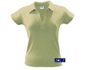 Футболка поло SOL'S Pretty (пісочно-бежевий)