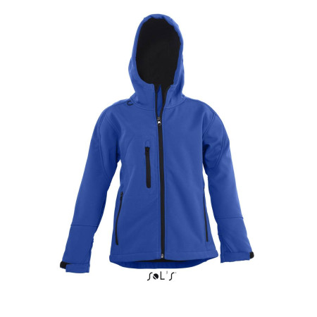 Куртка софтшел дитяча SOL'S Replay (яскраво-синій)