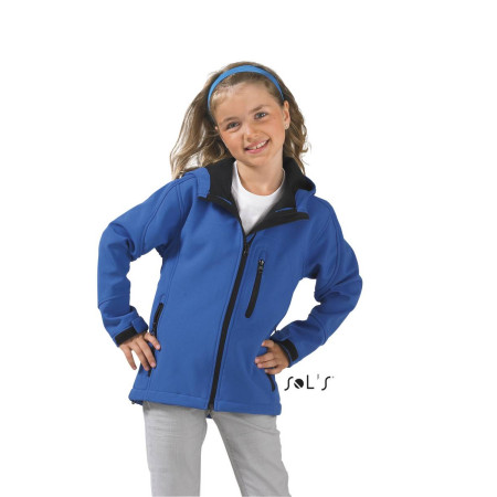 Куртка софтшел дитяча SOL'S Replay (яскраво-синій)