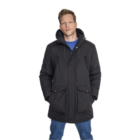 Куртка-парка чоловіча SOL'S Ross (чорний)