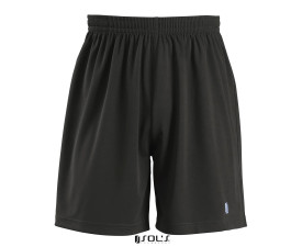 Шорти спортивні дитячі SOL'S San Siro 2 (чорний) Шорти спортивні дитячі SOL'S San Siro 2 (чорний)