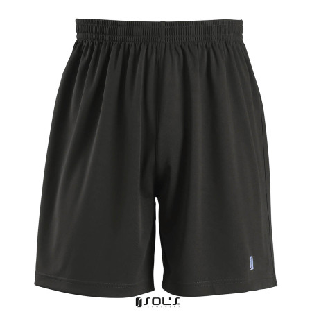 Шорти спортивні дитячі SOL'S San Siro 2 (чорний)