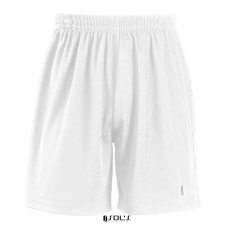 Шорти спортивні дитячі SOL'S San Siro 2 (білий)