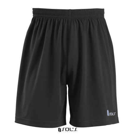 Шорти спортивні дитячі SOL'S San Siro (чорний)