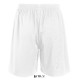 Шорти спортивні дитячі SOL'S San Siro (білий)