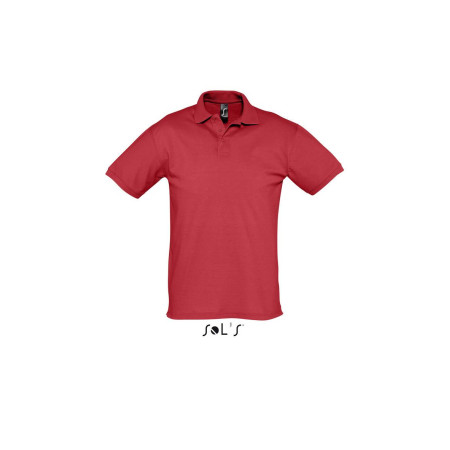 Футболка поло SOL'S Season (червоний)