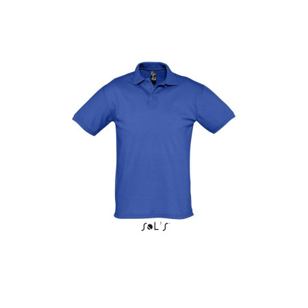 Футболка поло SOL'S Season (яскраво-синій)