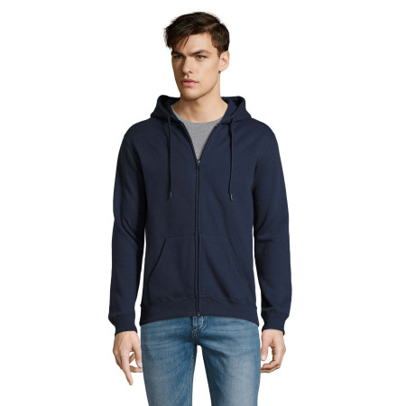 Худі на блискавці чоловіче SOL'S Seven (кобальт)