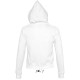 Худі на блискавці жіноче SOL'S Success (білий)