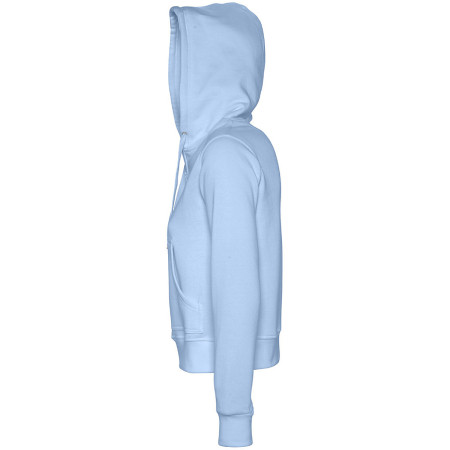 Худі на блискавці жіноче SOL'S Success (блакитний)