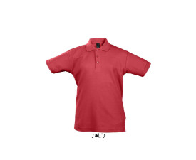 Футболка поло дитяча SOL'S Summer (червоний)