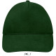 Кепка SOL'S Sunny (темно-зелений)