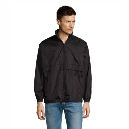 Вітровка SOL'S Surf (глибокий чорний)