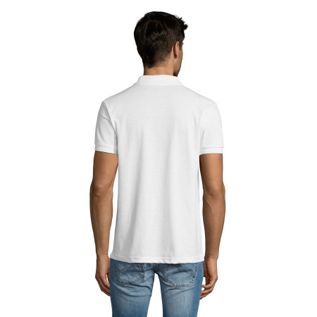 Футболка поло чоловіча SOL'S Prime (білий)