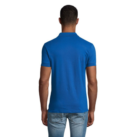 Футболка поло SOL'S Patriot (яскраво-синій/білий/червоний)