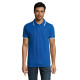 Футболка поло чоловіча SOL'S Pasadena (синій/білий)