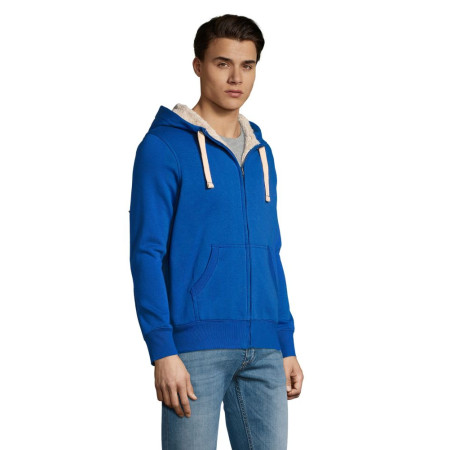 Худі на блискавці SOL'S Sherpa (яскраво-синій)