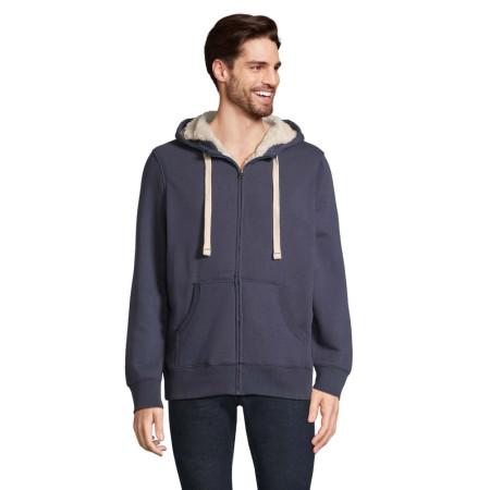 Худі на блискавці SOL'S Sherpa (кобальт)