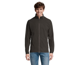 Куртка флісова чоловіча SOL'S Nova (вугільно-сірий)