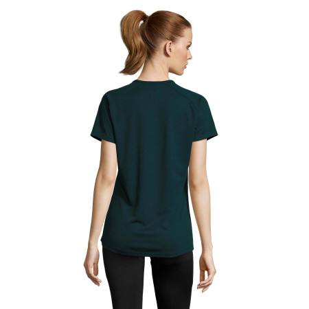 Футболка спортивна жіноча SOL'S Sporty (темно-смарагдовий)