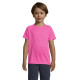 Футболка спортивна дитяча SOL'S Sporty (неоново-рожевий)