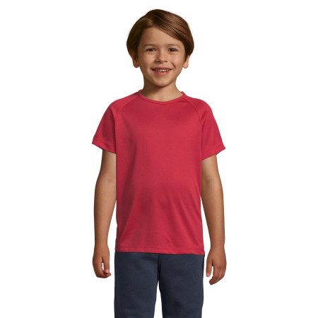 Футболка спортивна дитяча SOL'S Sporty (червоний)