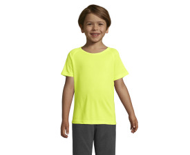 Футболка спортивна дитяча SOL'S Sporty (неоново-жовтий)