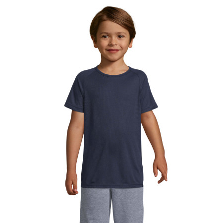 Футболка спортивна дитяча SOL'S Sporty (кобальт)