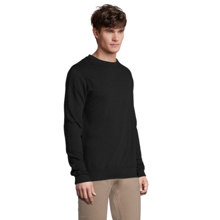 Світшот SOL'S Supreme (чорний) Світшот SOL'S Supreme (чорний)