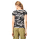 Футболка жіноча SOL'S Camo (камуфляж сірий)